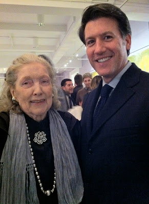 Yvonne Prigent Lacks (Roger Prigent's sister) and 1st dibs founder Michael Bruno