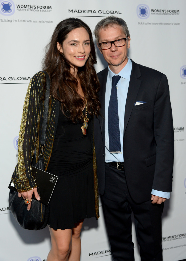 Jessica Seeley (L) and Women's Forum consultant Jean-Christian Agid attend Women's Forum for the Economy & Society New York Cocktail at French Institute Alliance Francaise on September 17, 2015 in New York City.  (Photo by Andrew Toth/Getty Images for Assouline)