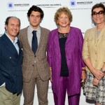 (L-R) Publisher Prosper Assouline, Alexandre Assouline, President of FIAF Marie-Monique Steckel and publisher Martine Assouline attend Women's Forum for the Economy & Society New York Cocktail at French Institute Alliance Francaise on September 17, 2015 in New York City.  (Photo by Andrew Toth/Getty Images for Assouline)