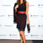 Model Tasha de Vasconcelos attends Women's Forum for the Economy & Society New York Cocktail at French Institute Alliance Francaise on September 17, 2015 in New York City.  (Photo by Andrew Toth/Getty Images for Assouline)