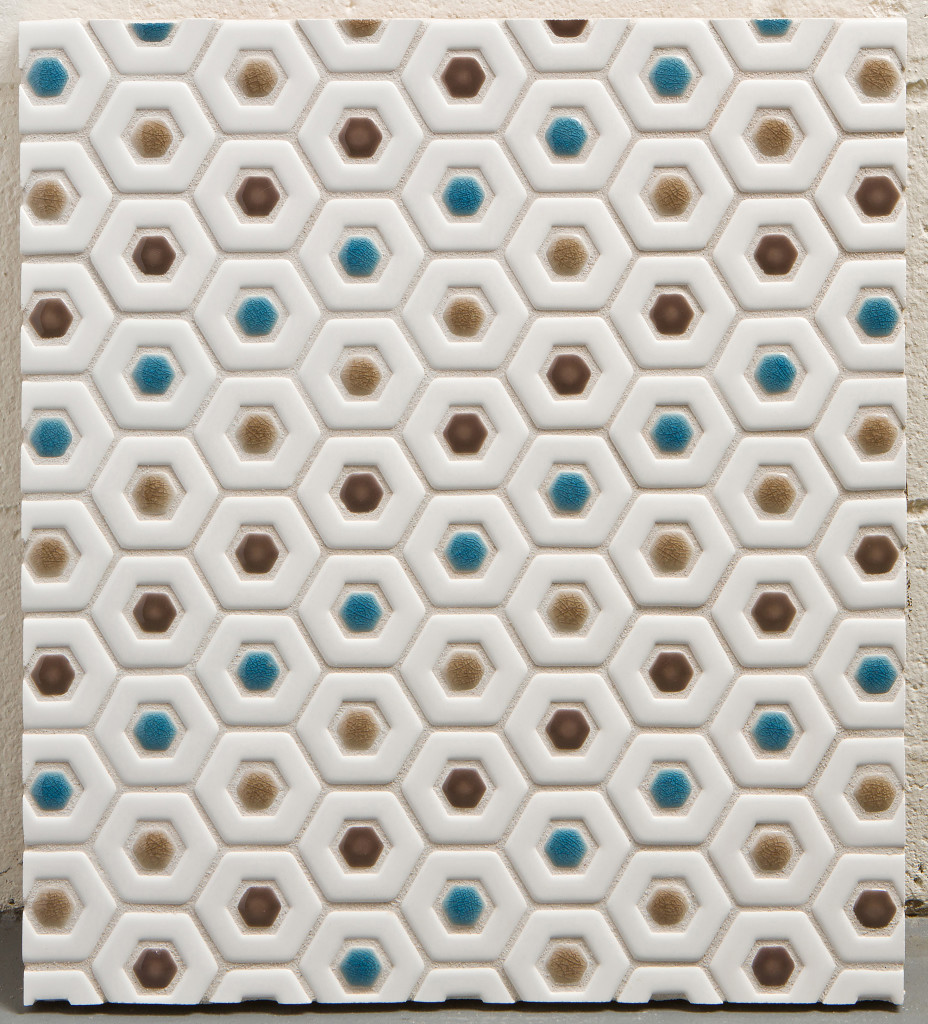 Walker Zanger_Tilt_David Hexagon Mosaic.Candy Blend