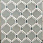 Walker Zanger, Tilt Ottoman Mosaic, Blue Note Blend
