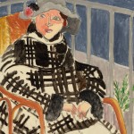 Matisse, Mlle. Matisse en manteau écossais