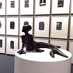 Tal R, Almanach 67, 2015. Suite of 67 woodcuts on Japanese paper, Carolina Kitsch Gallery