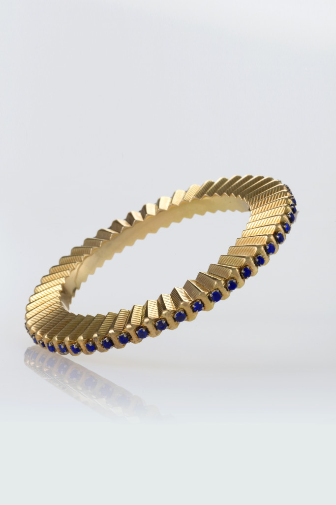 This art deco eye candy is just the ticket when you need to step out in style - night or day. Cartier Bracelet from Macklowe.