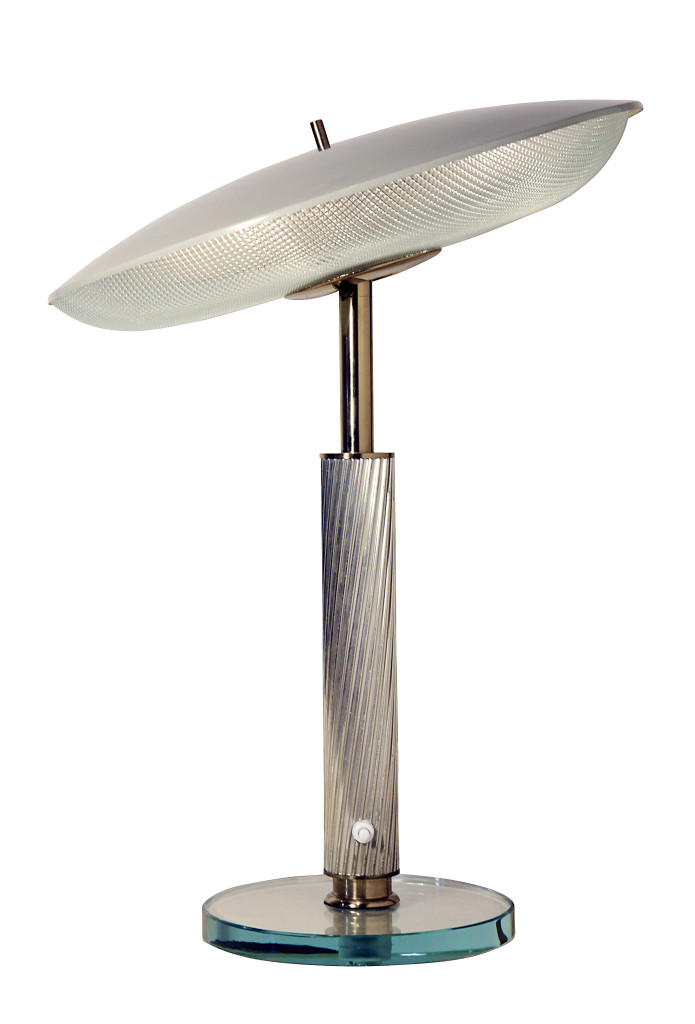 The Chiesa Lamp is perfect because it can easily fit in a traditional and modern home. Paul Donzella Gallery.