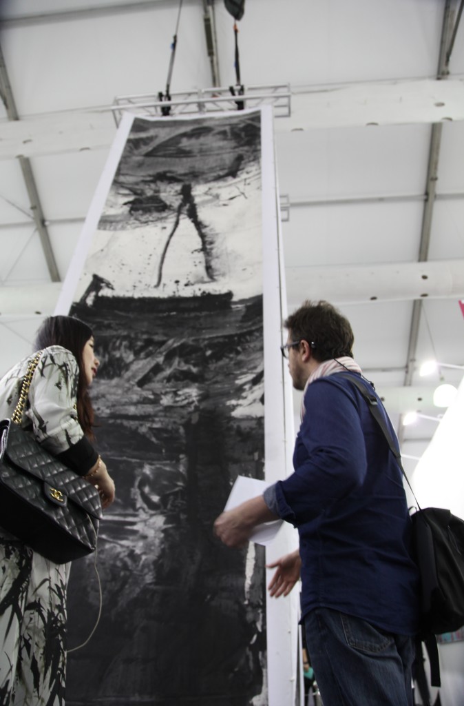 6 - Ink Monument installation at Art Central 2016