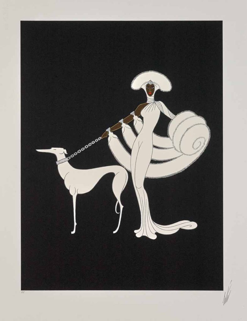Ebony and White Unframed (Courtesy of Chalk & Vermilion and Seven Arts Ltd.)