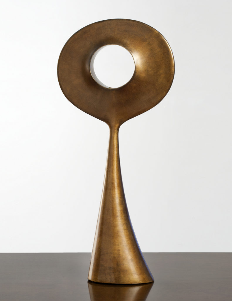 Kei Studio-Built Bronze Table Light. Alexandre Logé. France. c. 2014. Bronze. - Donzella.