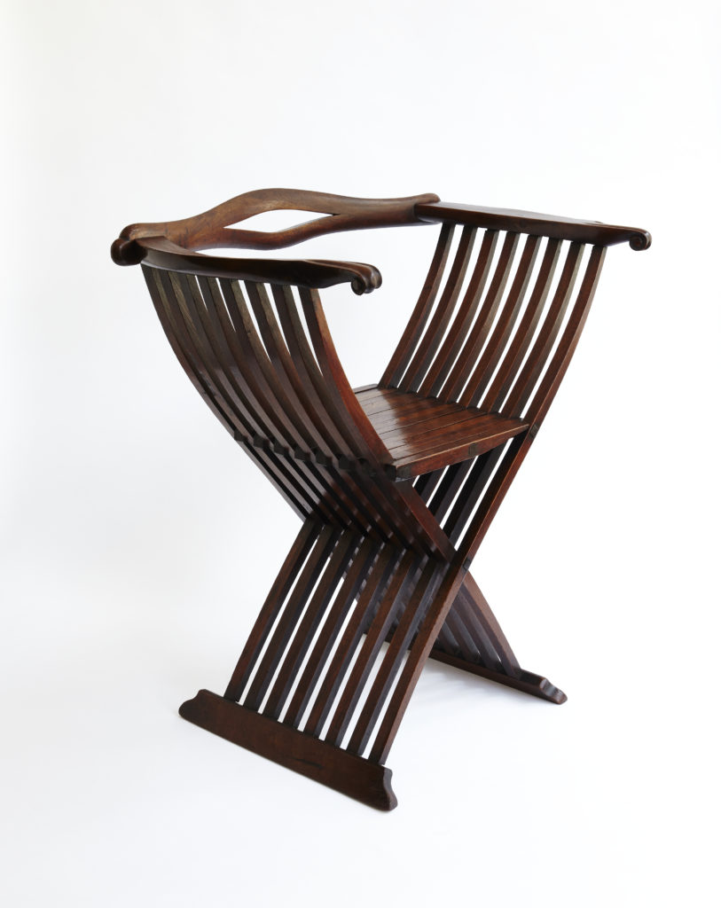 An 18th Century Italian Walnut Armchair. Unknown. Italy. c. 1750. Walnut. - Cove Landing. 