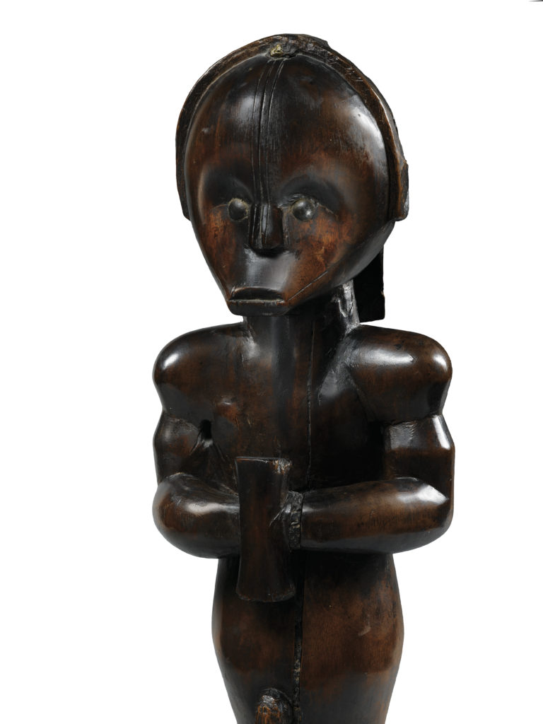 Fang figure, Unknown. Africa. Wood. - Tambaran Gallery.