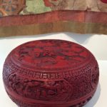 A large cinnabar lacquer circular box and cover. Jiaqing (1796 - 1820)