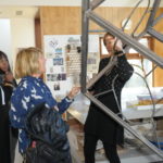 Touring Toni Ross' studio, and exploring her latest sculpture