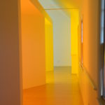 Dan Flavin Art Institute where we were all in awe of the permanent installation of Flavin's plus a special exhibition, Icons